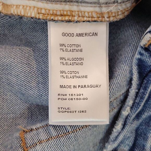 Good American Jeans Size 20 Medium Wash High Rise Blue - Picture 4 of 6